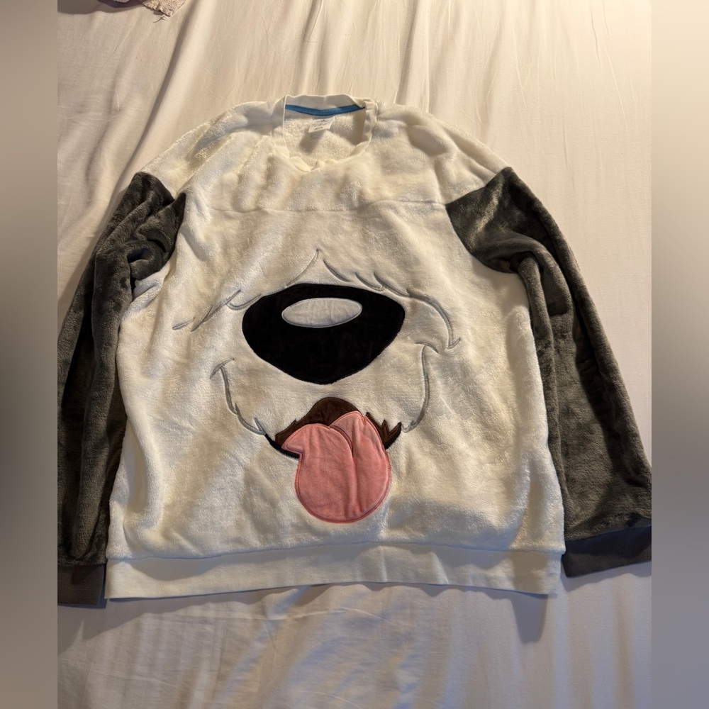 Disney little mermaid Max sweatshirt lounge shirt size L